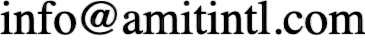 Send an email to info@amitintl.com